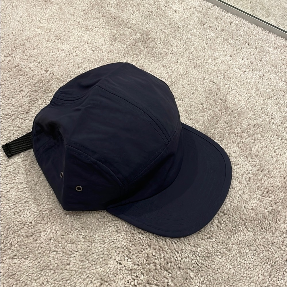 Dark Navy Flat Bill Hat - NWOT